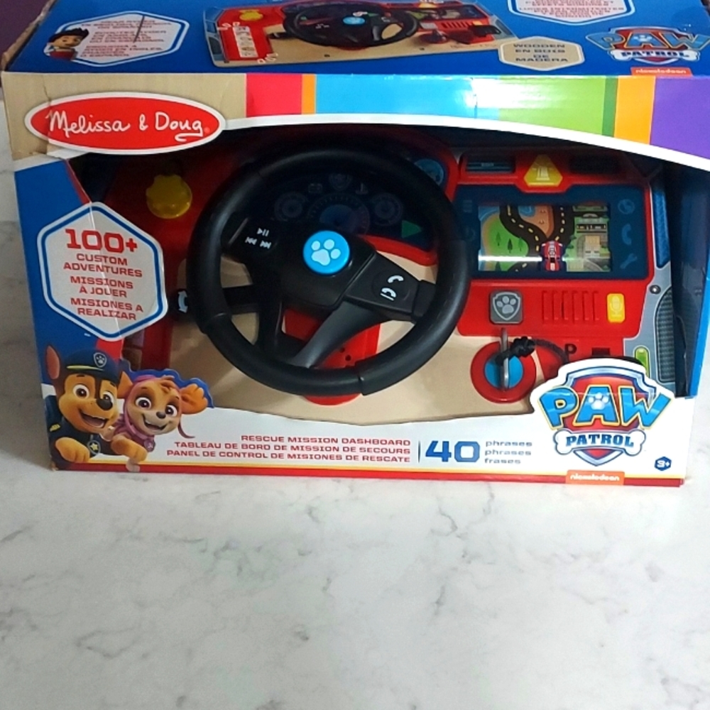 Melissa and Doug driving toy